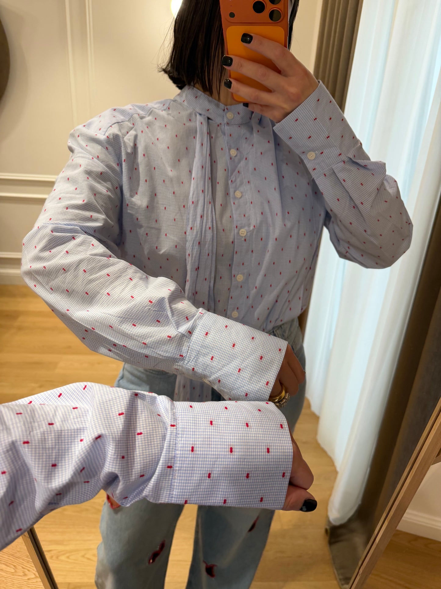 Camicia micro red