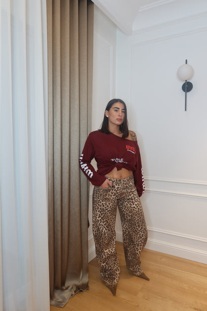 Pantalone Leopard