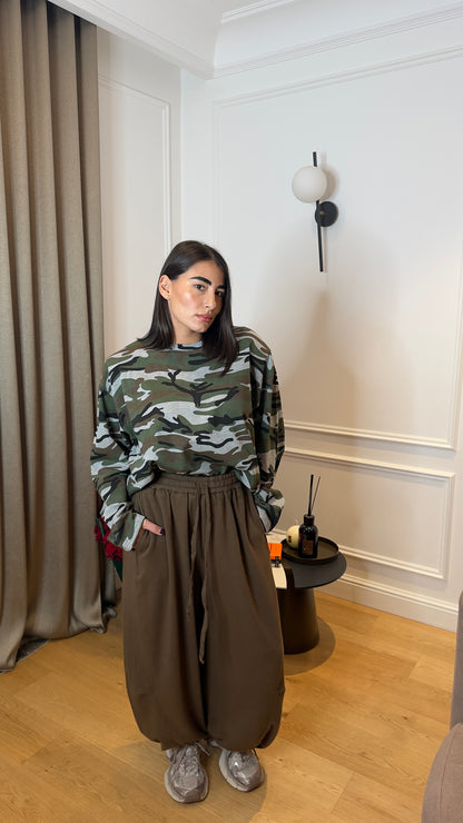 Maxi Maglia Camouflage