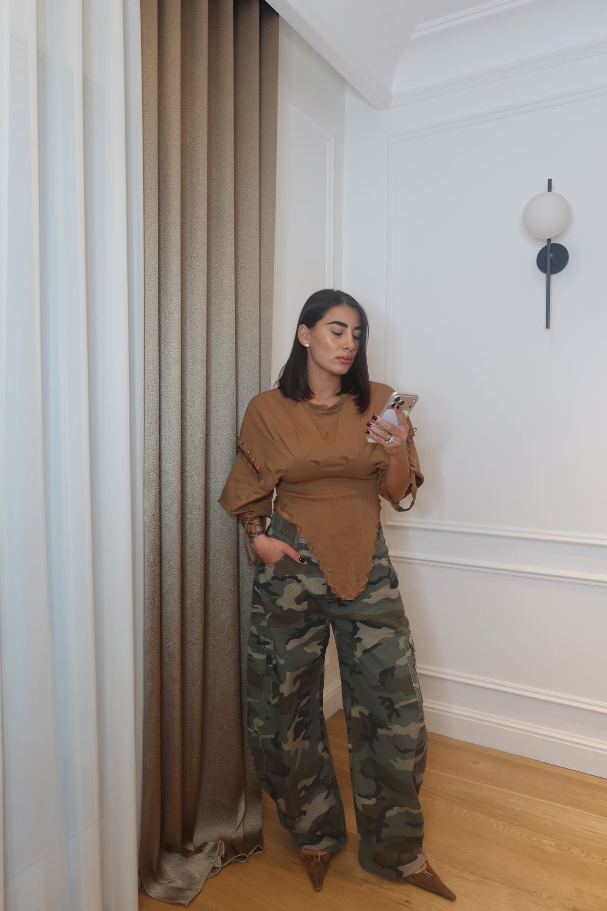 Pantalone Cargo Camo