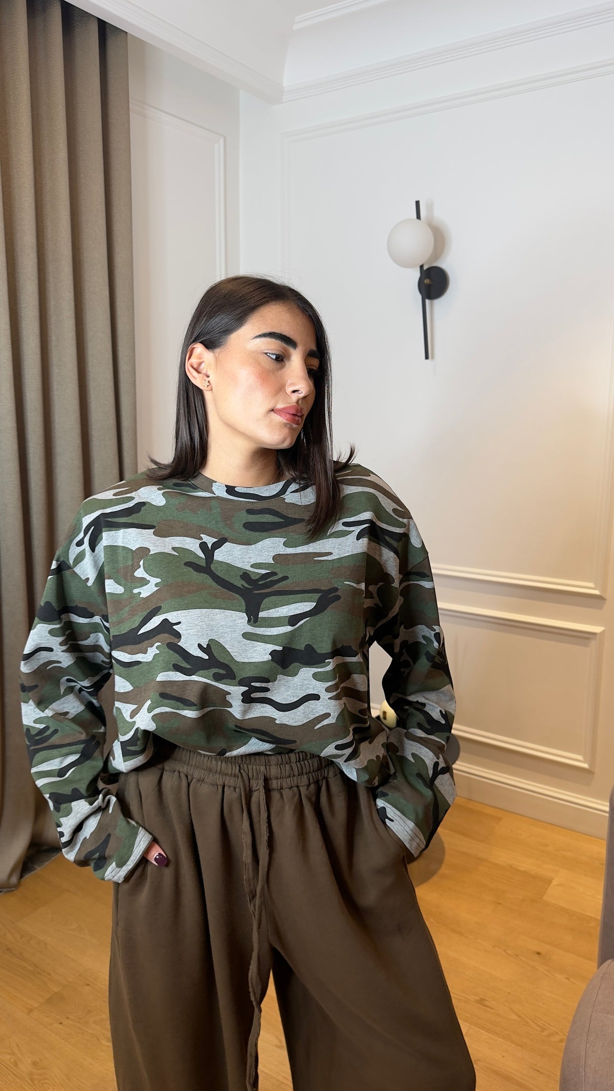 Maxi Maglia Camouflage