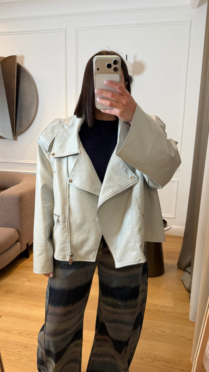 Giubbino ecopelle ice