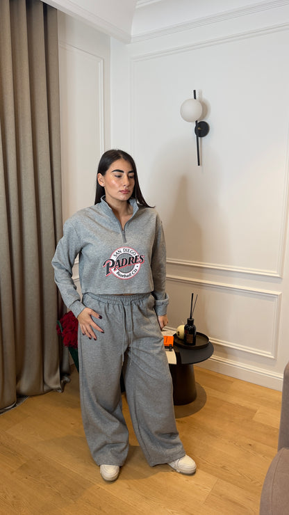 Tuta Baseball Gray