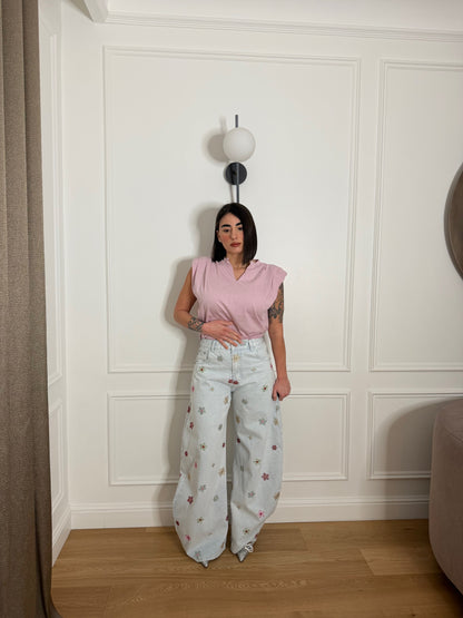 Jeans Flowers