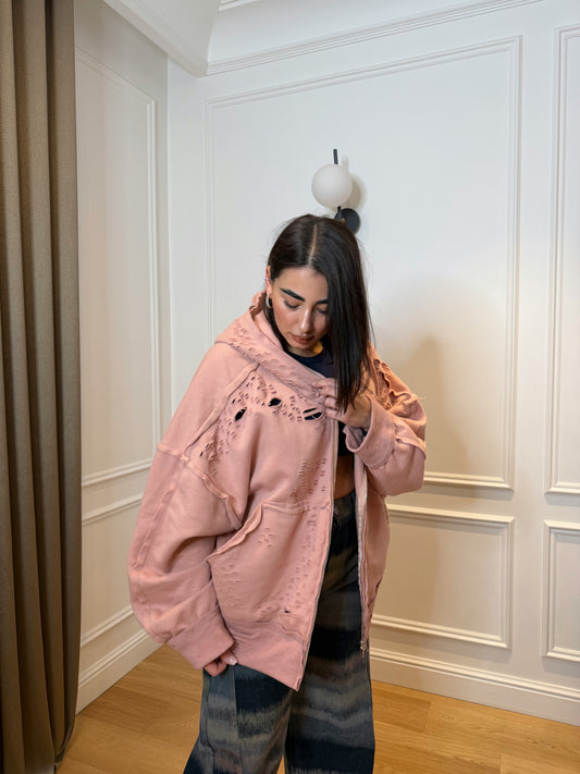 Felpa punkish pink