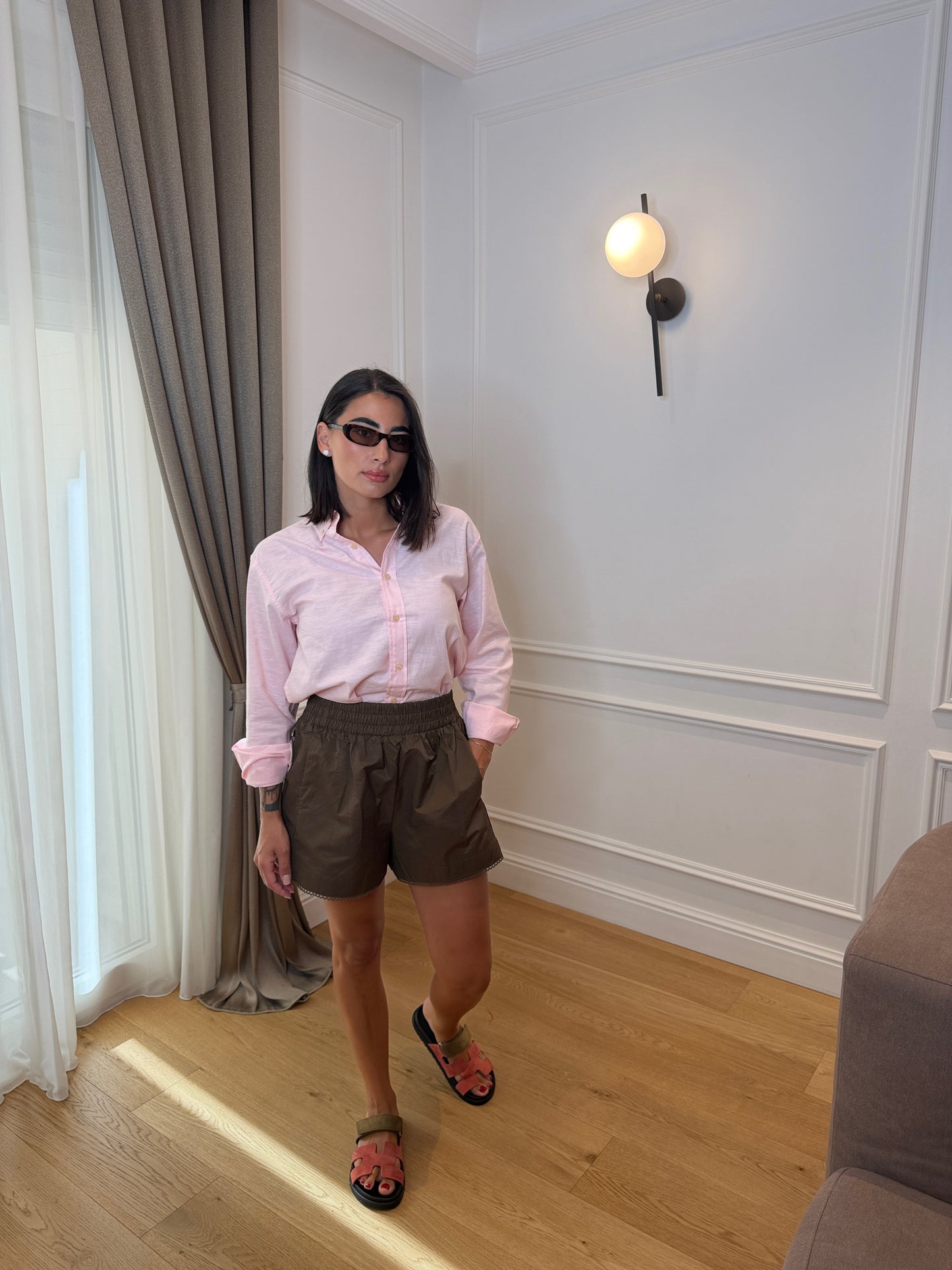 Camicia basic Rosa