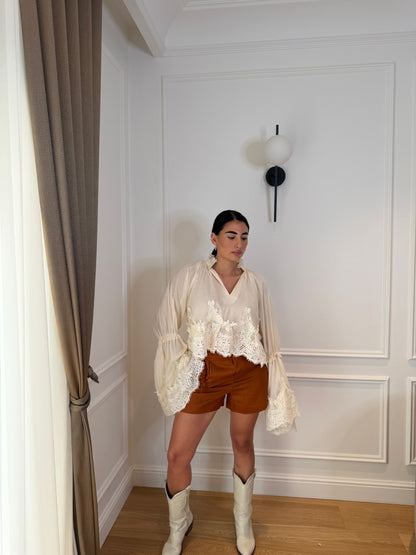Shorts tabacco