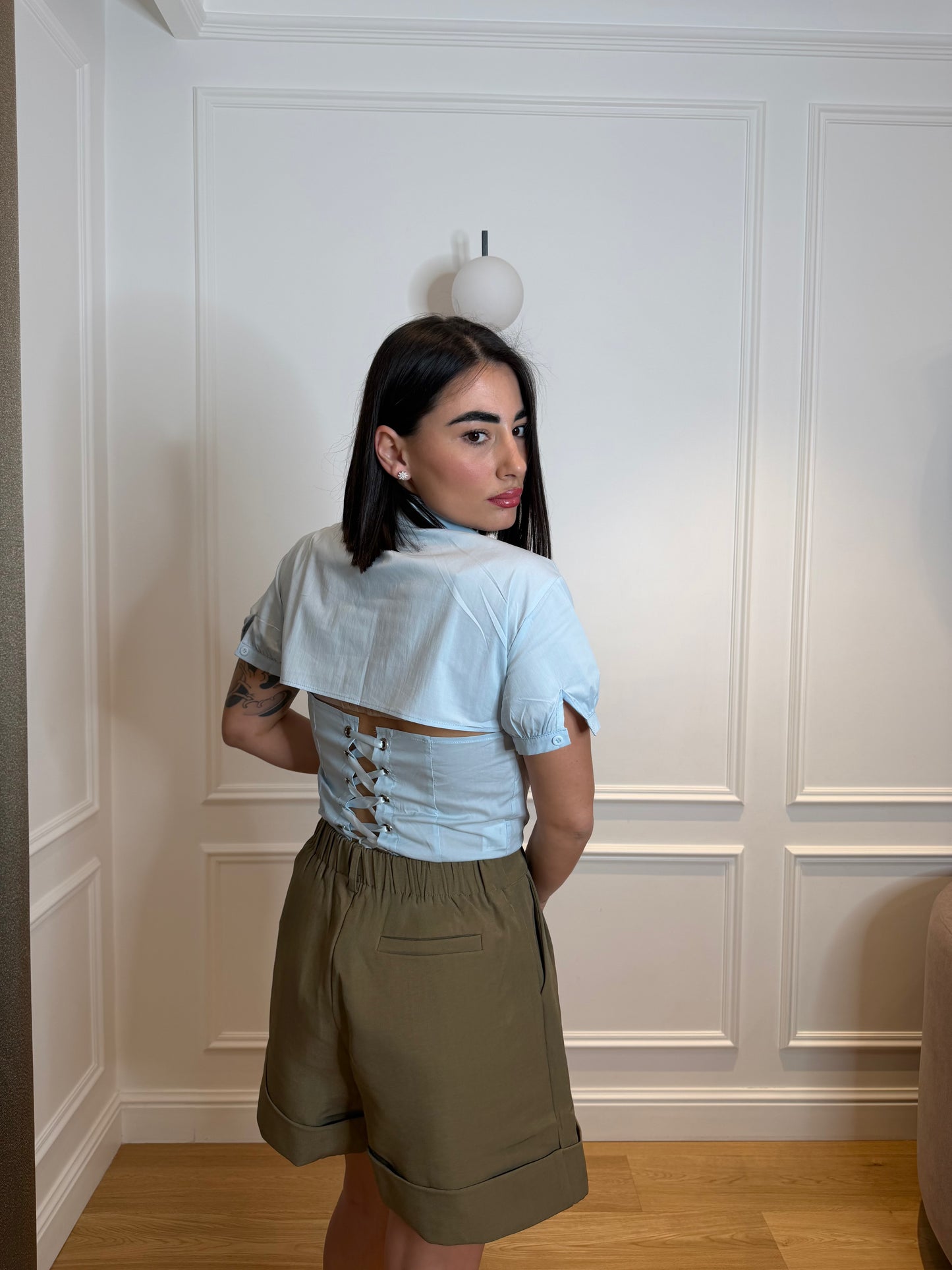 Shorts Must Have Cuoio