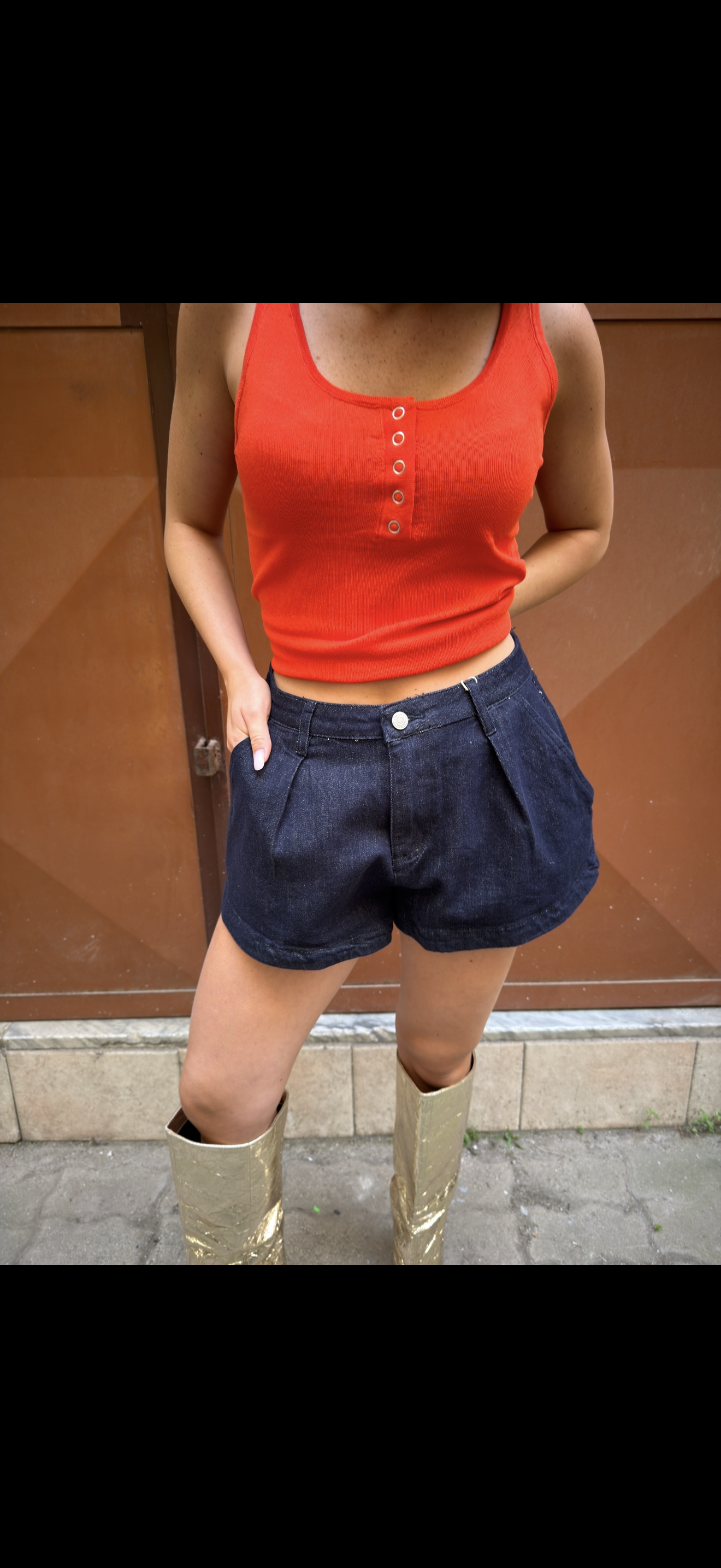 Shorts Denim lavaggio 0
