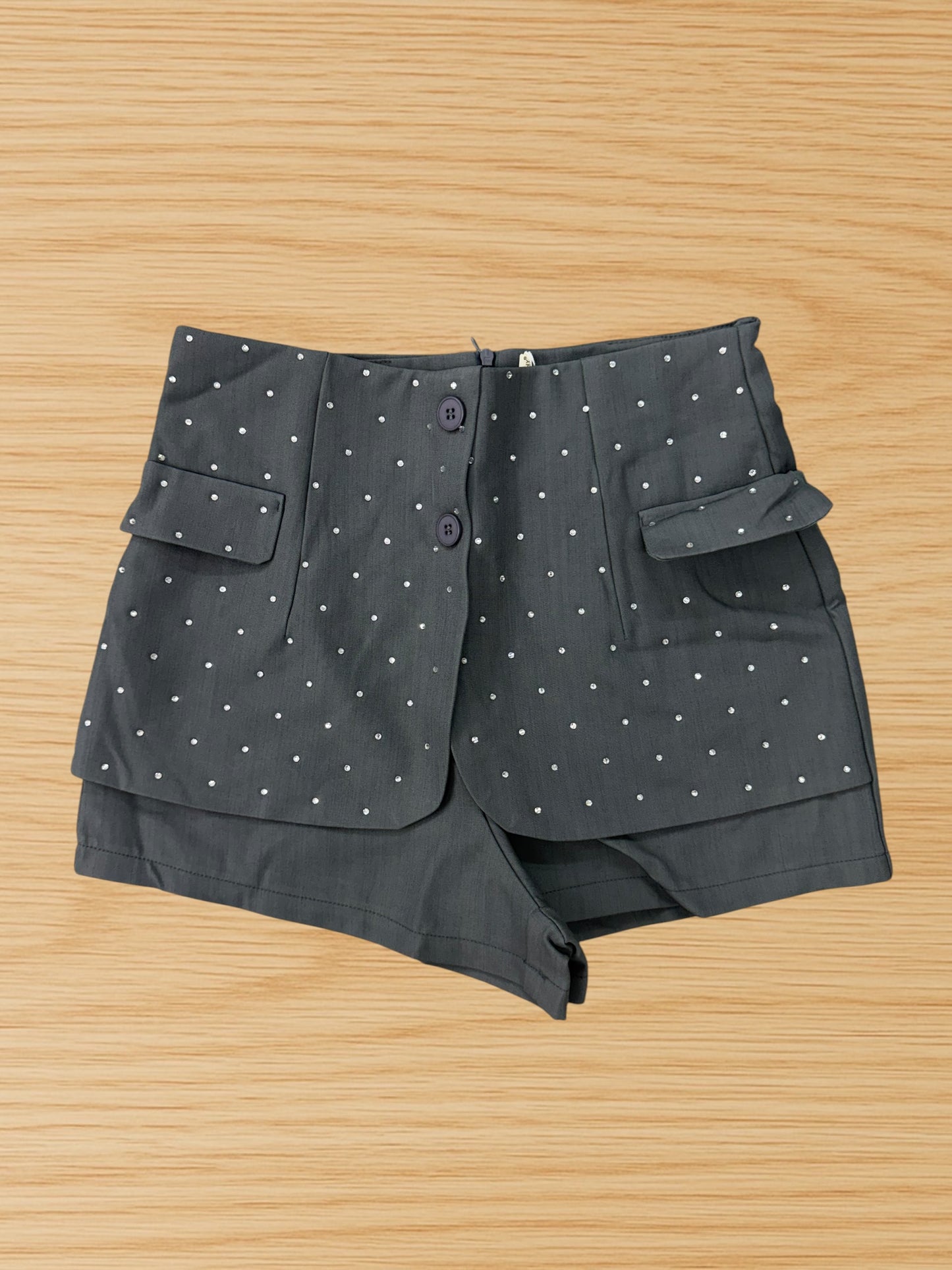 Gonna pantaloncino cristal