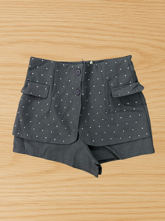 Gonna pantaloncino cristal