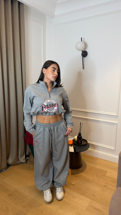 Tuta Baseball Gray