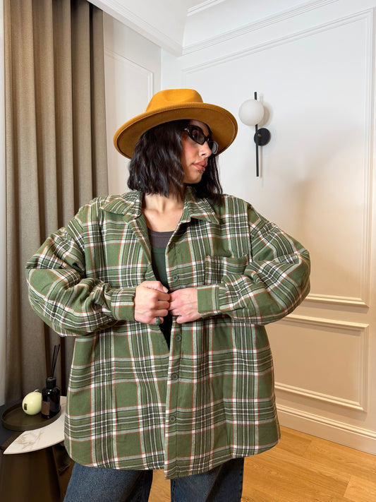 Camicia tartan green