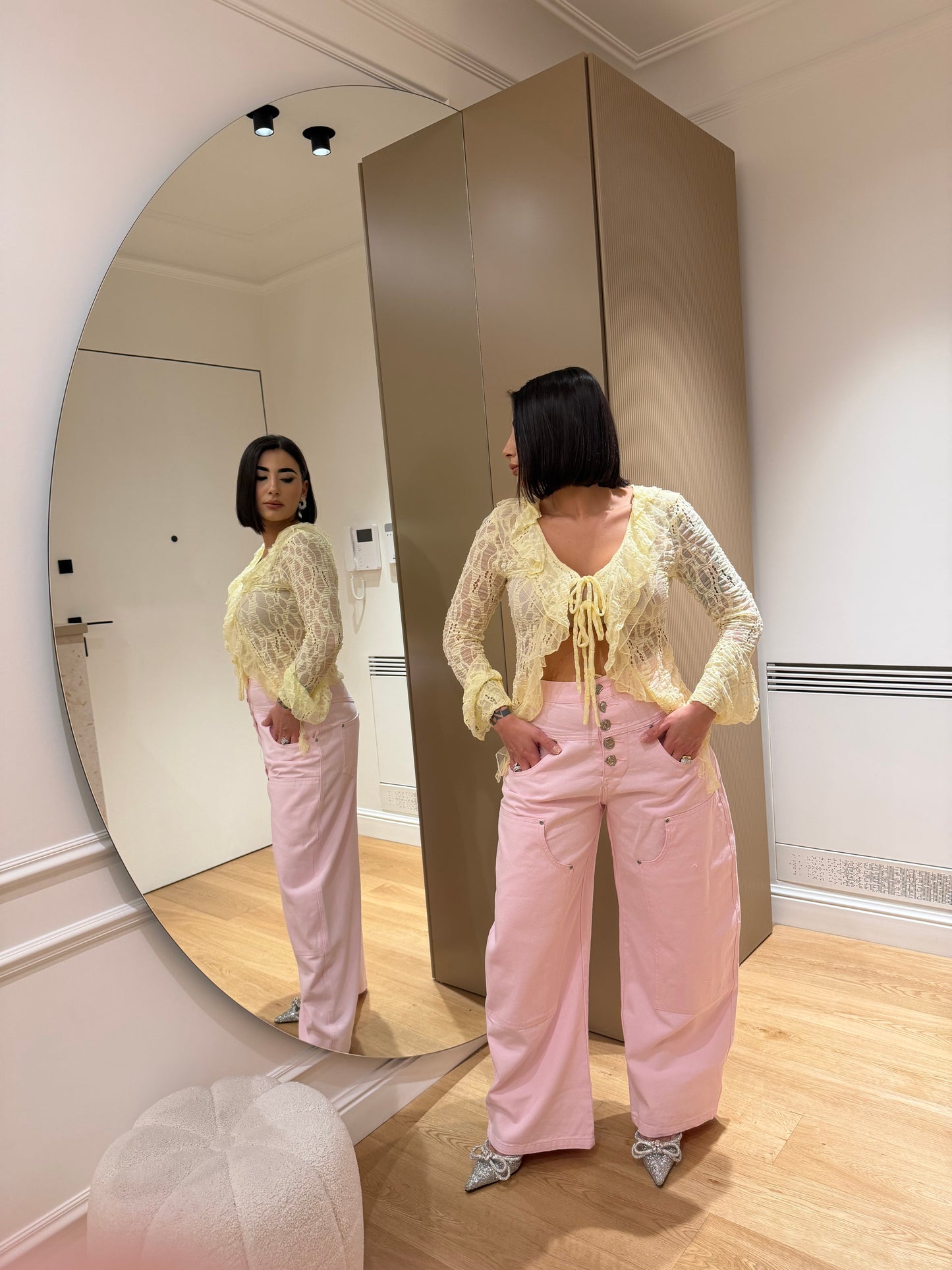 Top in pizzo sole