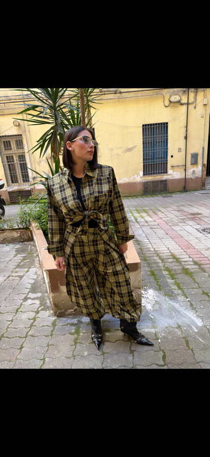 Camicia City verde