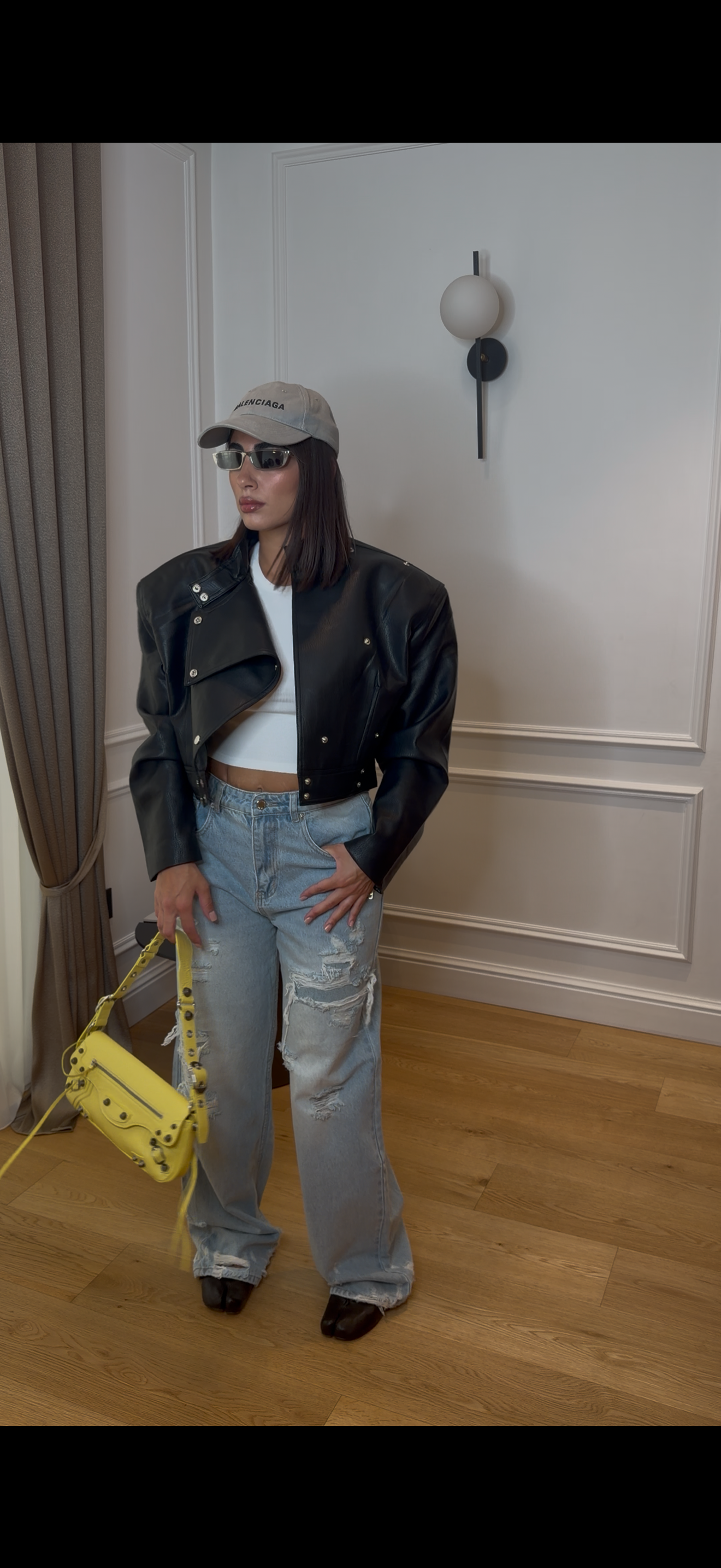 Giubbino Cross Leather