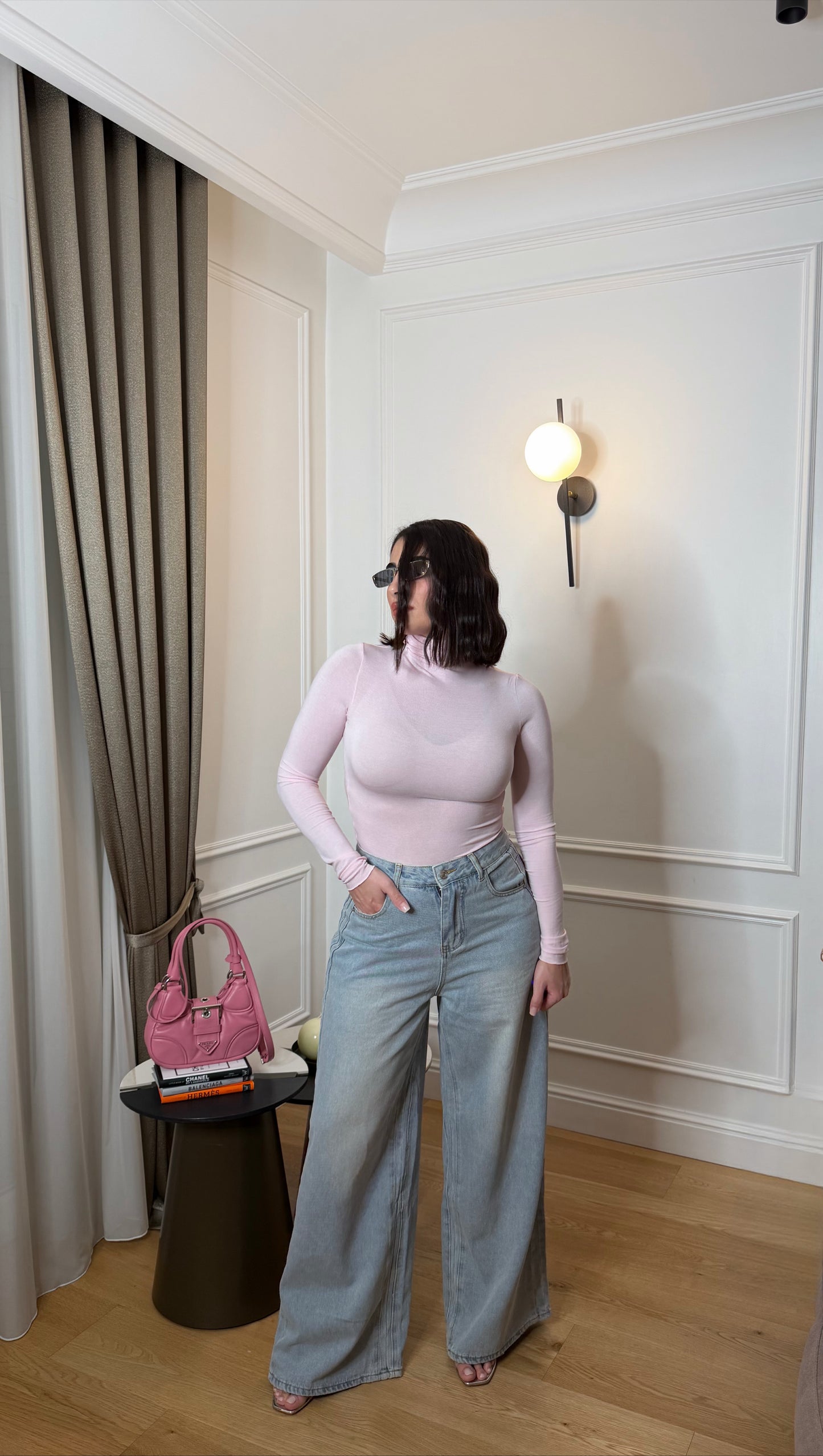 Maglia semitrasparente