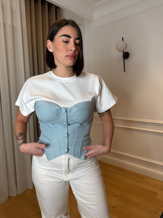 Bustino pied de poule