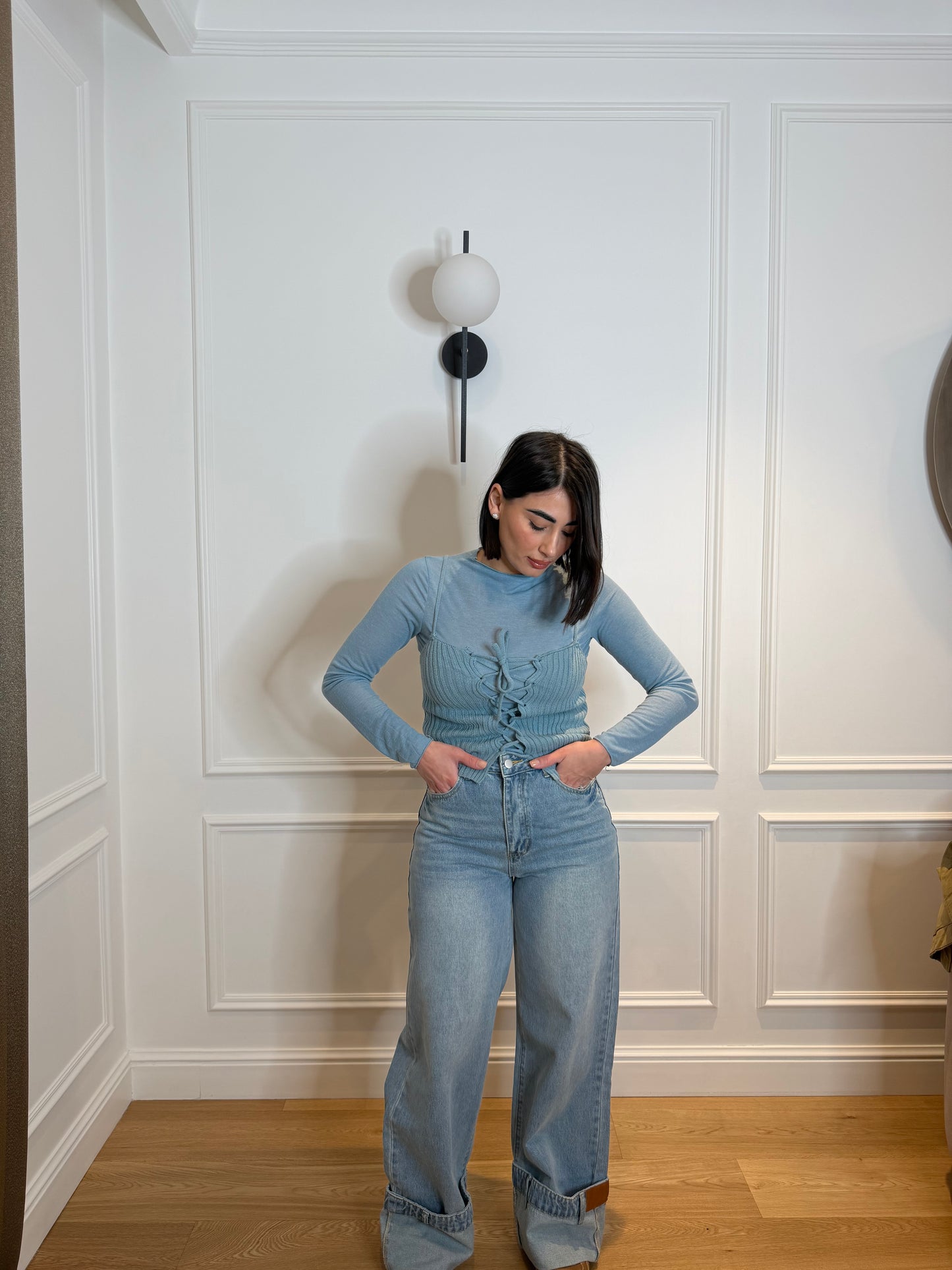 Jeans piegone