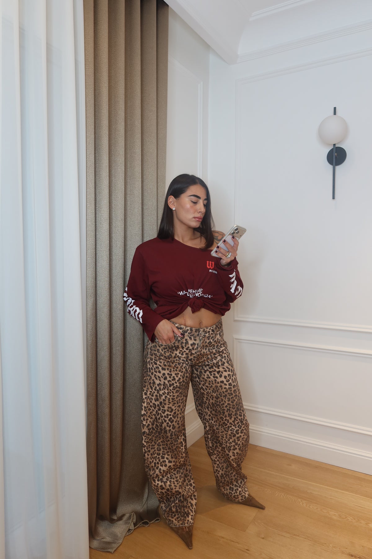 Pantalone Leopard