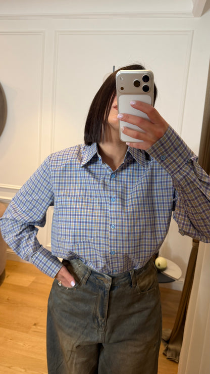 Camicia quadretti Sky