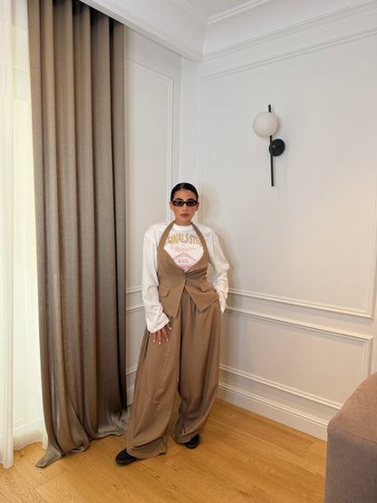 Coordinato Monaco Cuoio