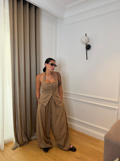 Coordinato Monaco Cuoio