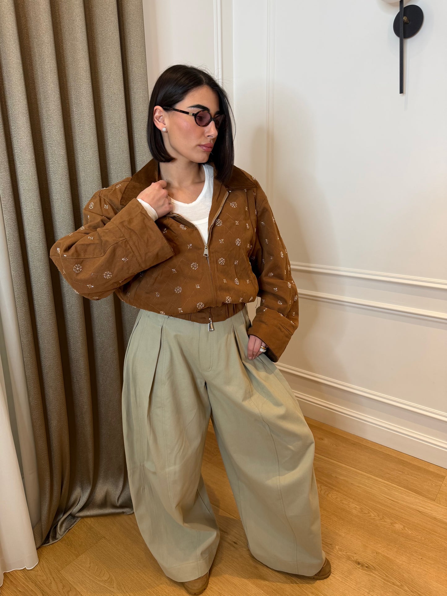Bomber ricami