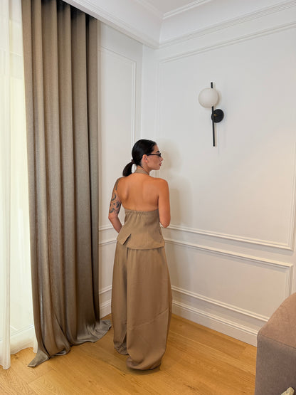 Coordinato Monaco Cuoio
