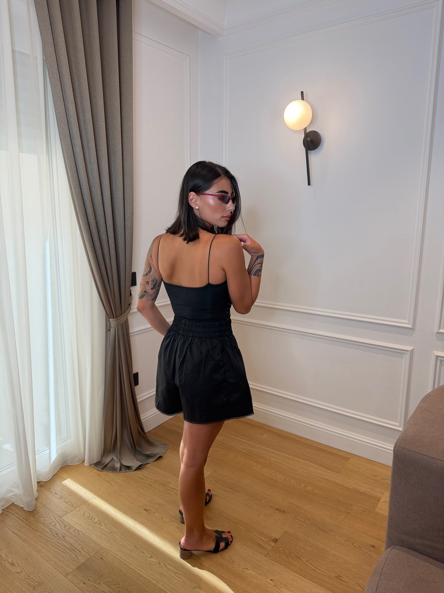 Shorts smerlo nero