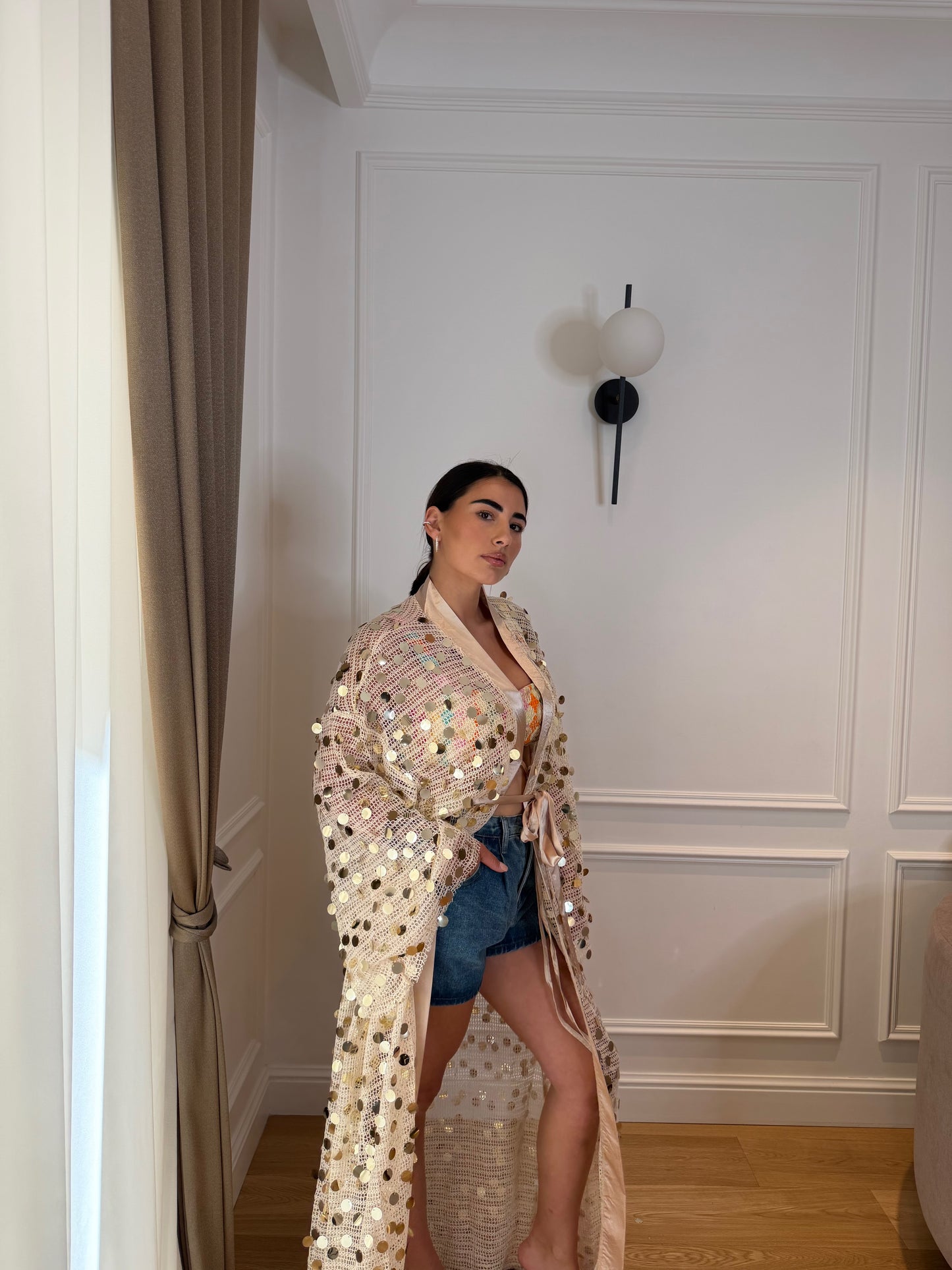 Kimono Mykonos champagne