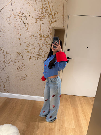 Jeans cuori