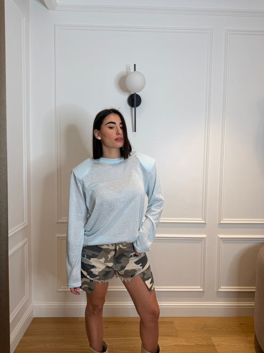 Shorts Mimetico Denim