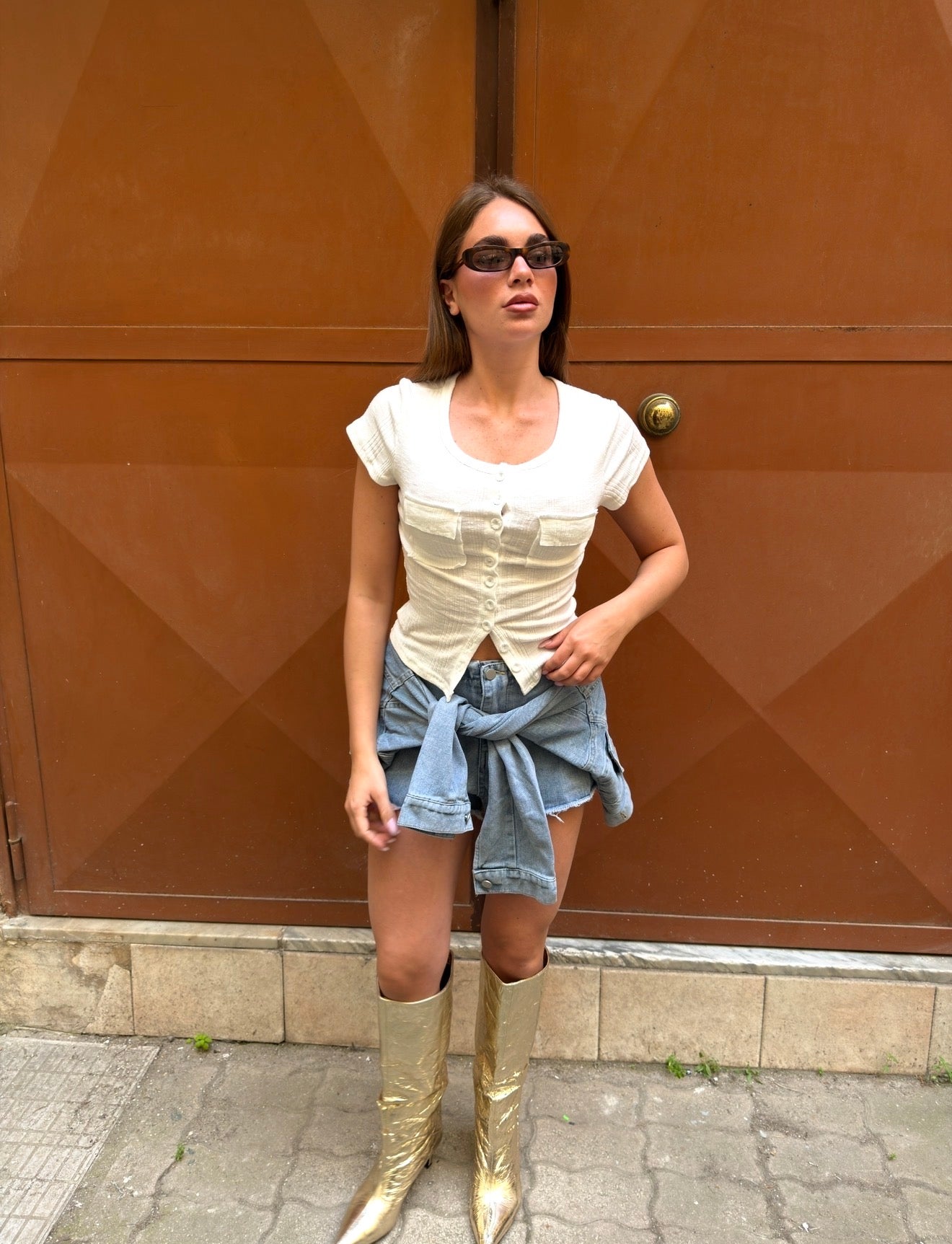 Maglia bottoncini