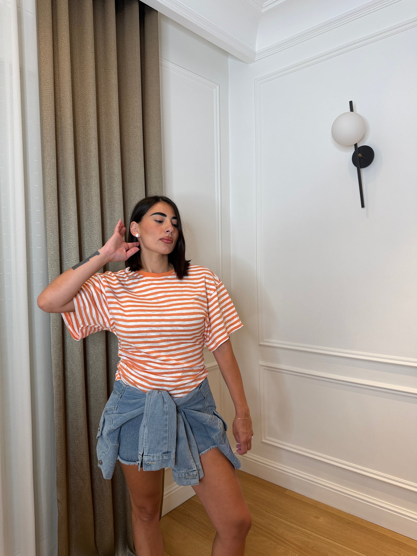 T-shirt riviera orange