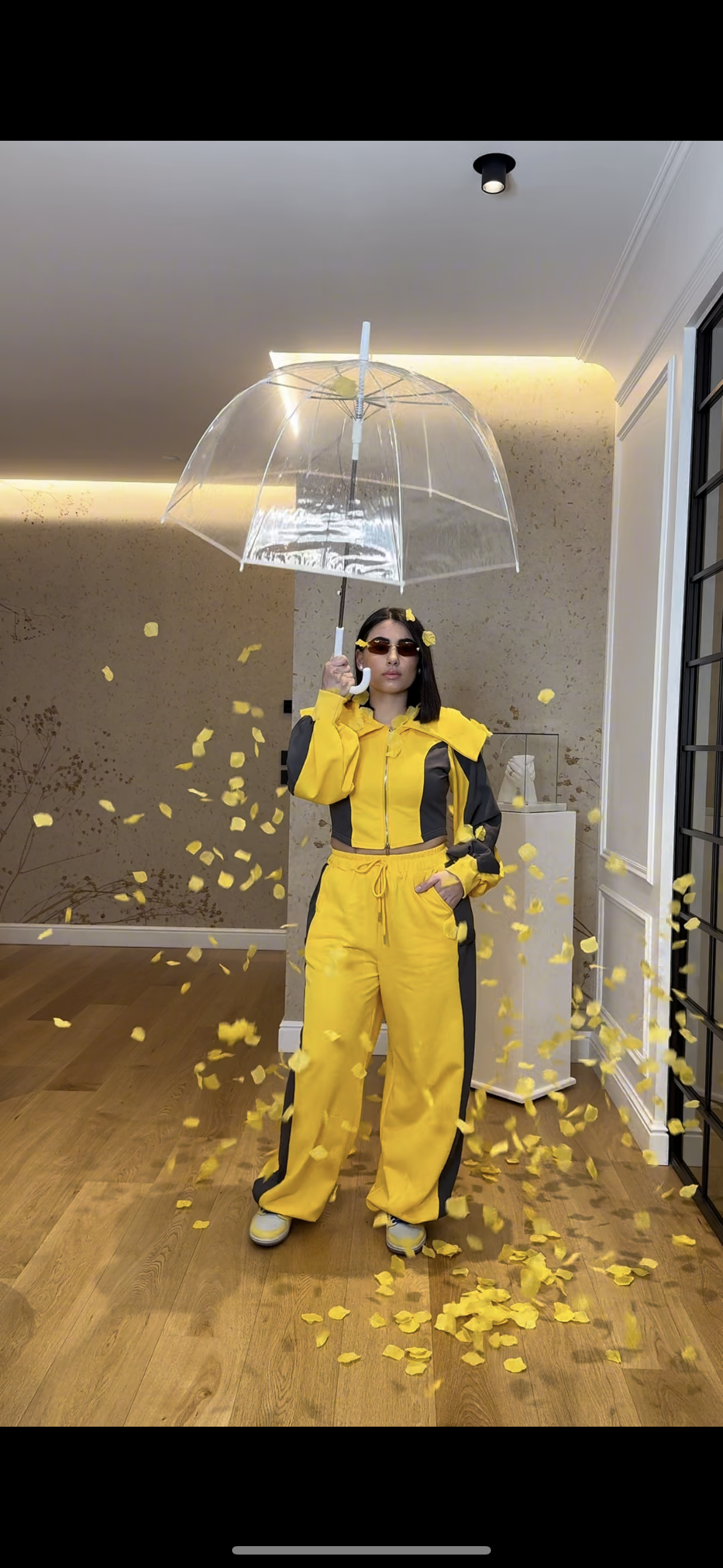 Tuta urban yellow