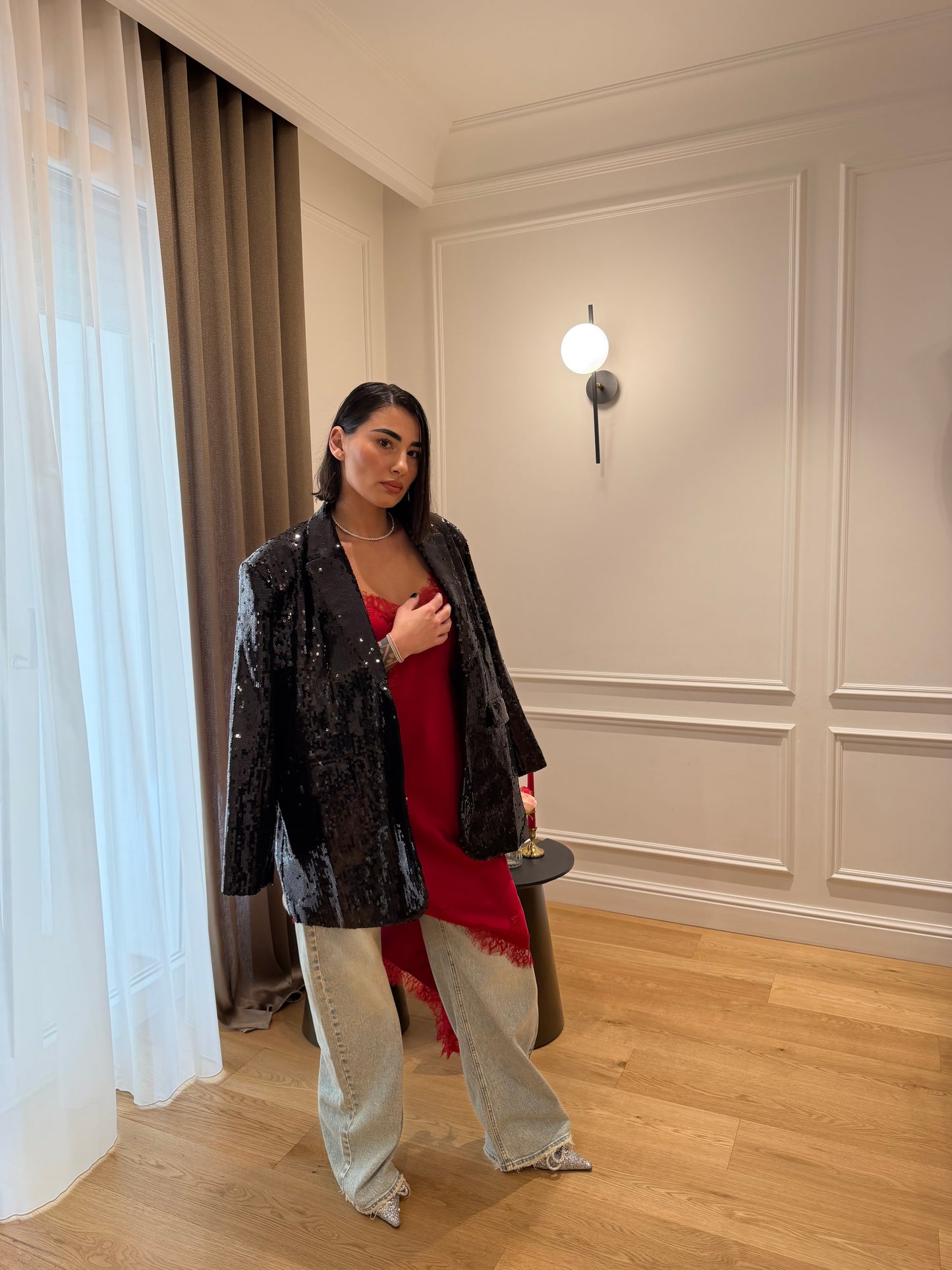 Blazer paillettes