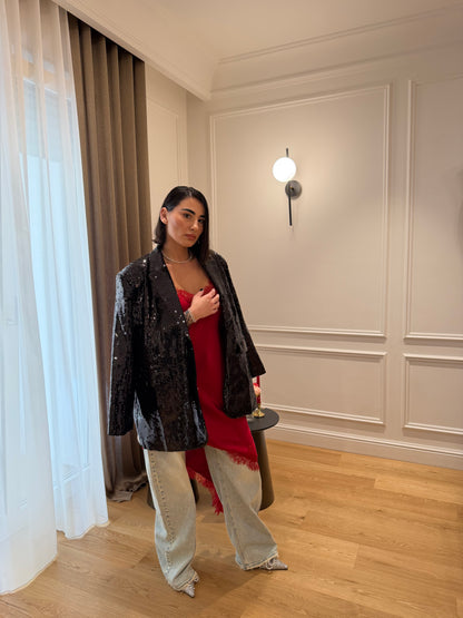 Blazer paillettes