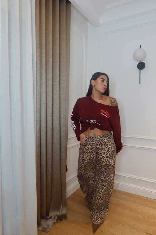 Pantalone Leopard
