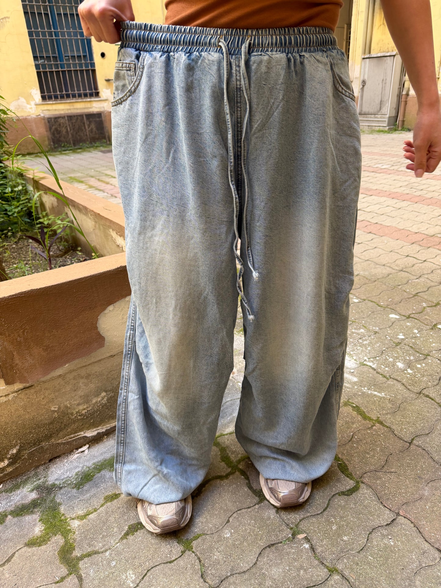 Pantaloni denim relaxed