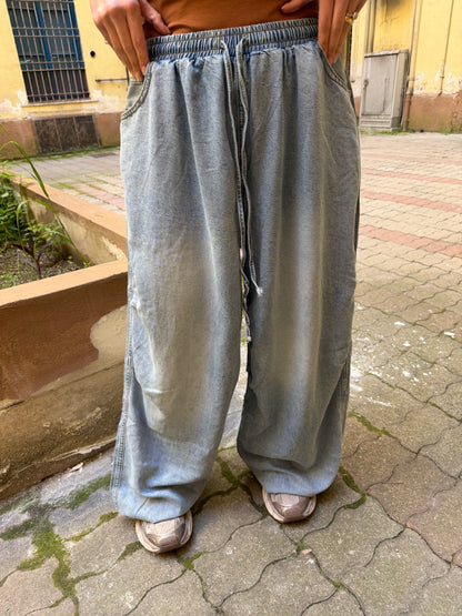 Pantaloni denim relaxed