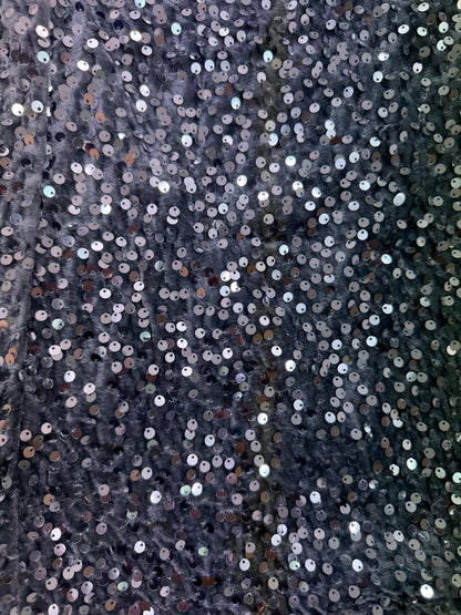 Pantaloni paillettes velluto