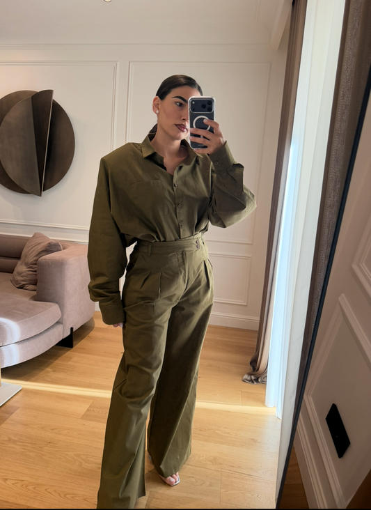 Coordinato Lino military