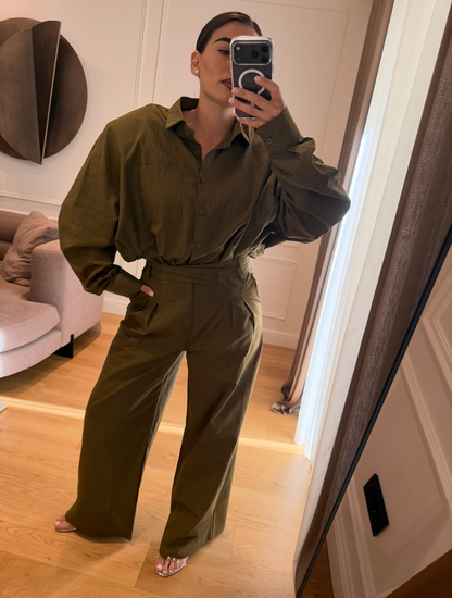 Coordinato Lino military