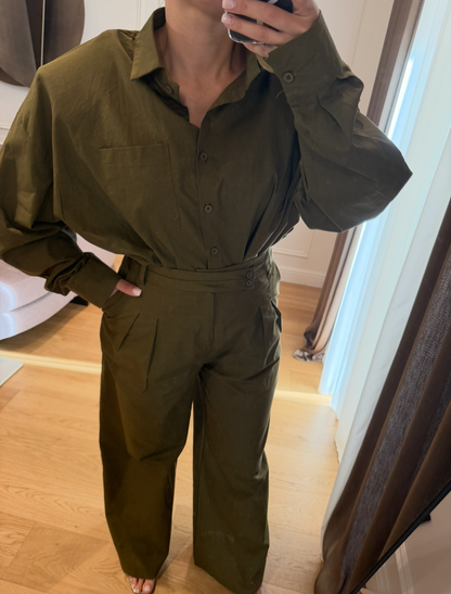 Coordinato Lino military